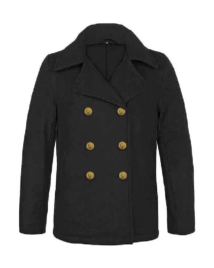 US NAVY Officer Peacoat – Classic Military Reefer Jacket