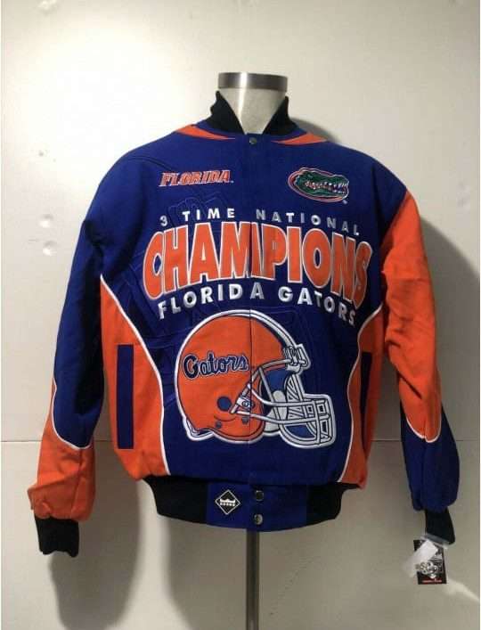 Florida Gators 3-Time Championship Jacket - Image 1