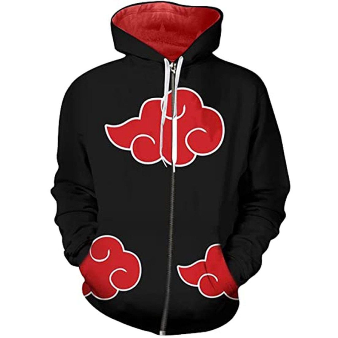 WhatsApp Image 2023-05-11 at 1.00.45 AM ITACHI AKATSUKI BLACK HOODIE - Image 1
