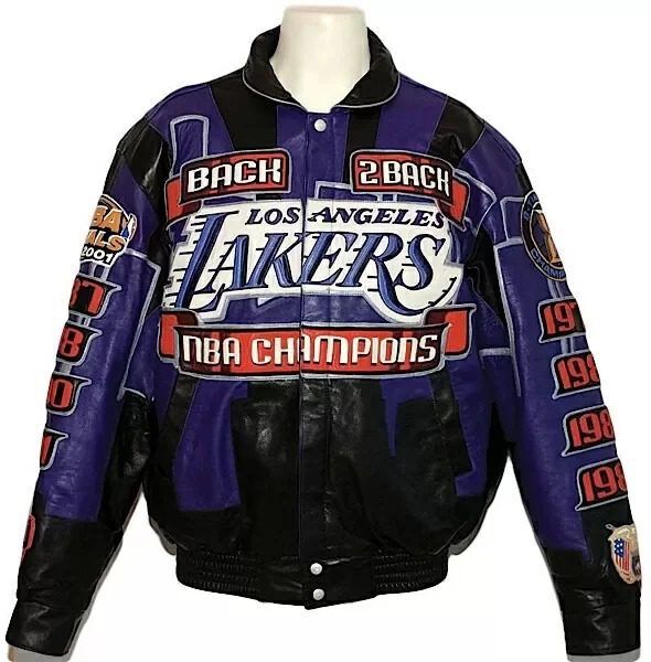 WhatsApp Image 2023-05-11 at 1.00.49 AM (2) LA Lakers 2001 Back 2 Back Jacket - Image 1