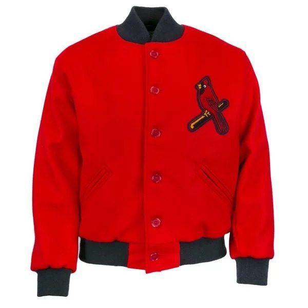 Mitchell & Ness 1942 St. Louis Cardinals Wool Coat - Image 1