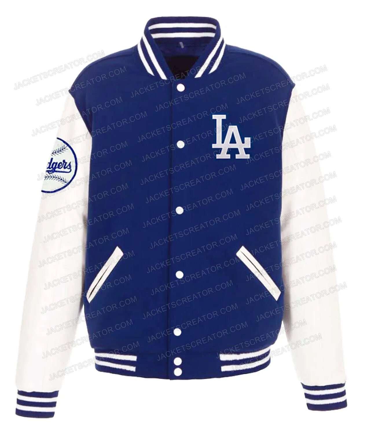 LA Dodgers Varsity Jacket - Image 1