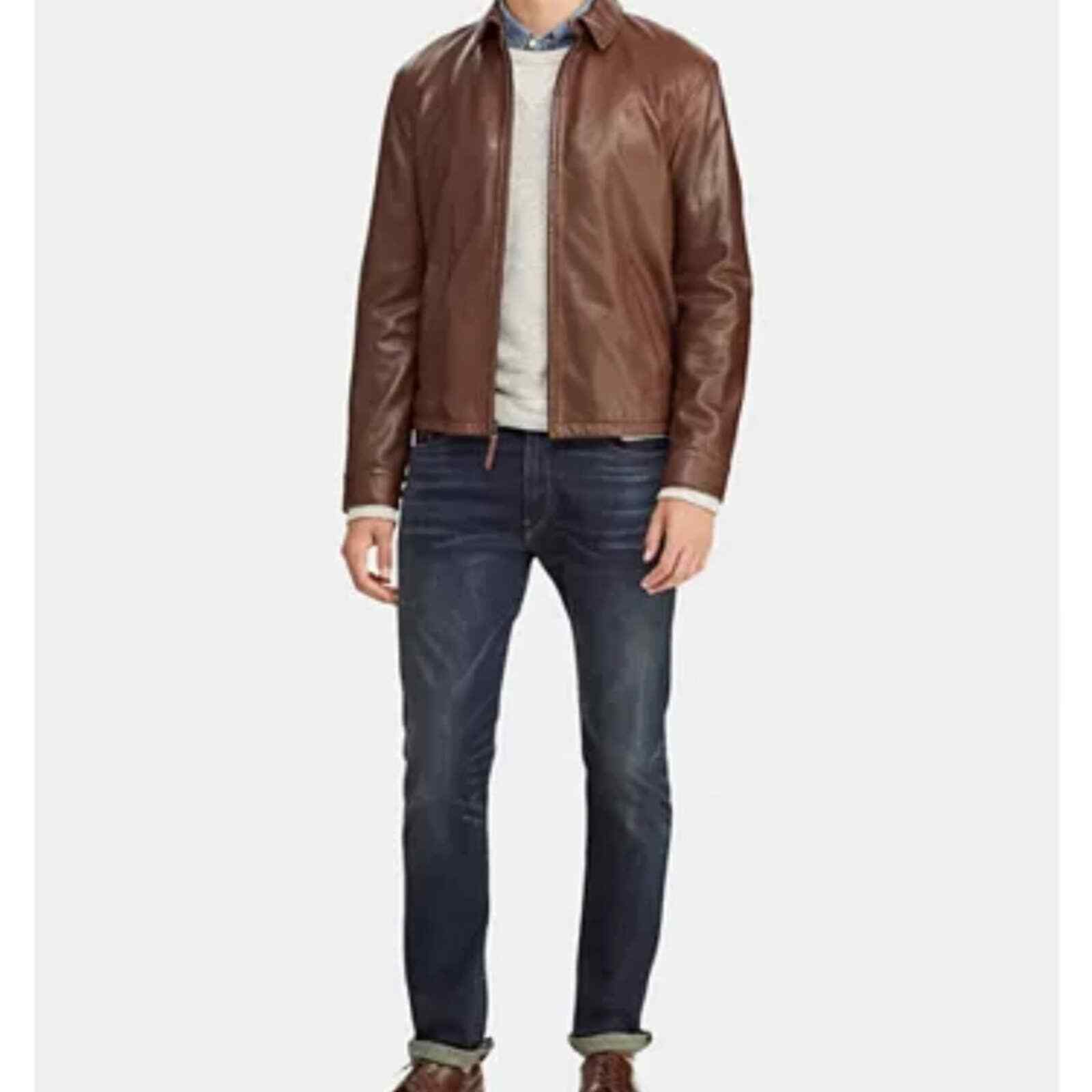 Ralph Lauren Polo Lambskin Leather jacket - Image 1