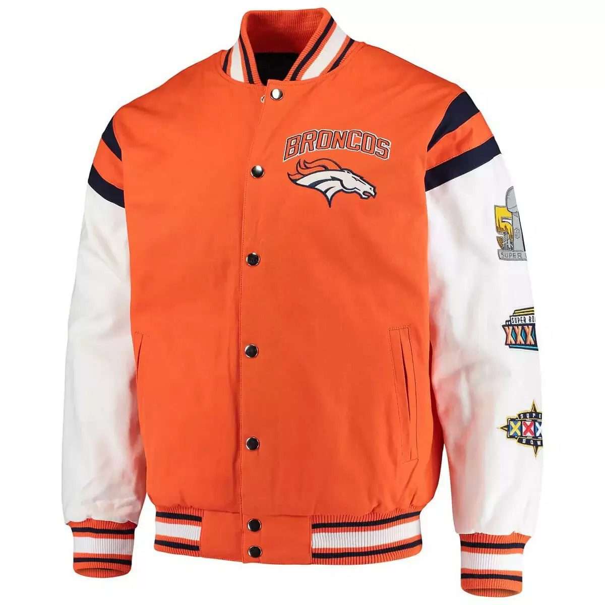 Denver Broncos Home Team Jacket - Image 1