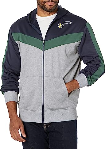 Ultra Game Men's Soft Fleece Full Zip Jacket Hoodie - Image 1