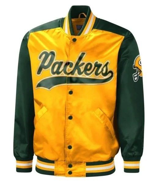 9d7b01aa-c0c9-4619-91d8-4ad506efbaab Green Bay Packers Tradition Varsity Satin Jacket - Image 1