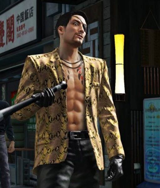 Yakuza Goro Majima Snakeskin Jacket - Image 1