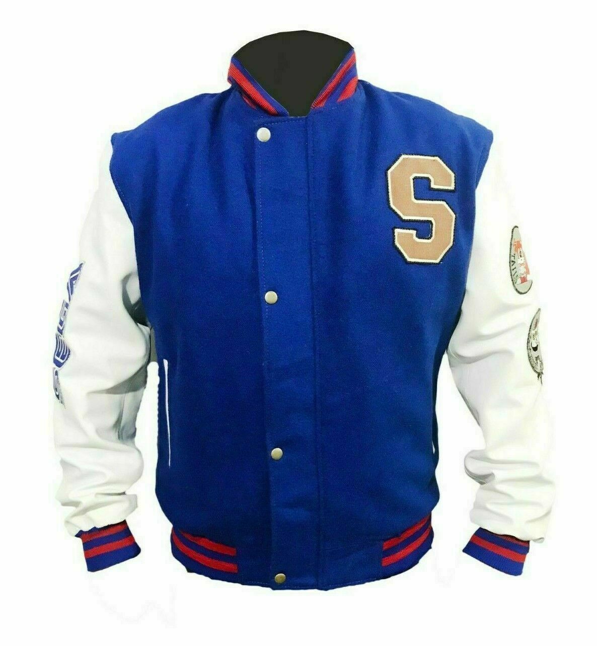 Sonic the Hedgehog Varsity Bomber Jacket - Image 1