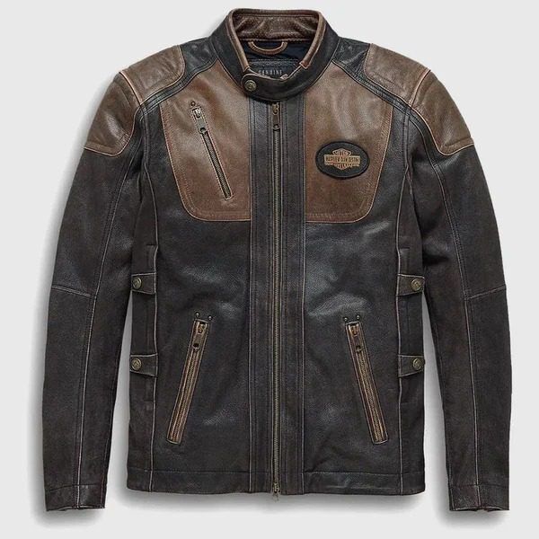 Harley DavidsonTriple Vent System Trostel Leather Jacket - Image 1