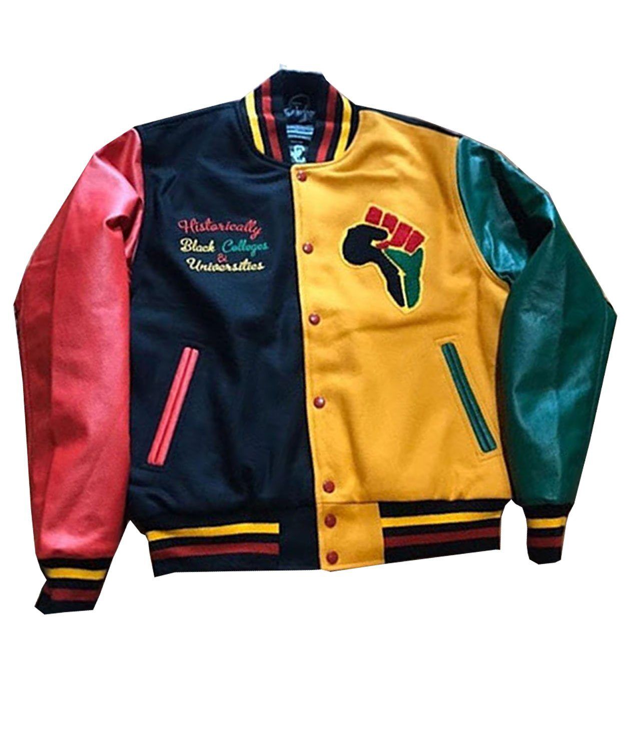 HBCU Pride Donovan Mitchell Varsity Jacket - Image 1