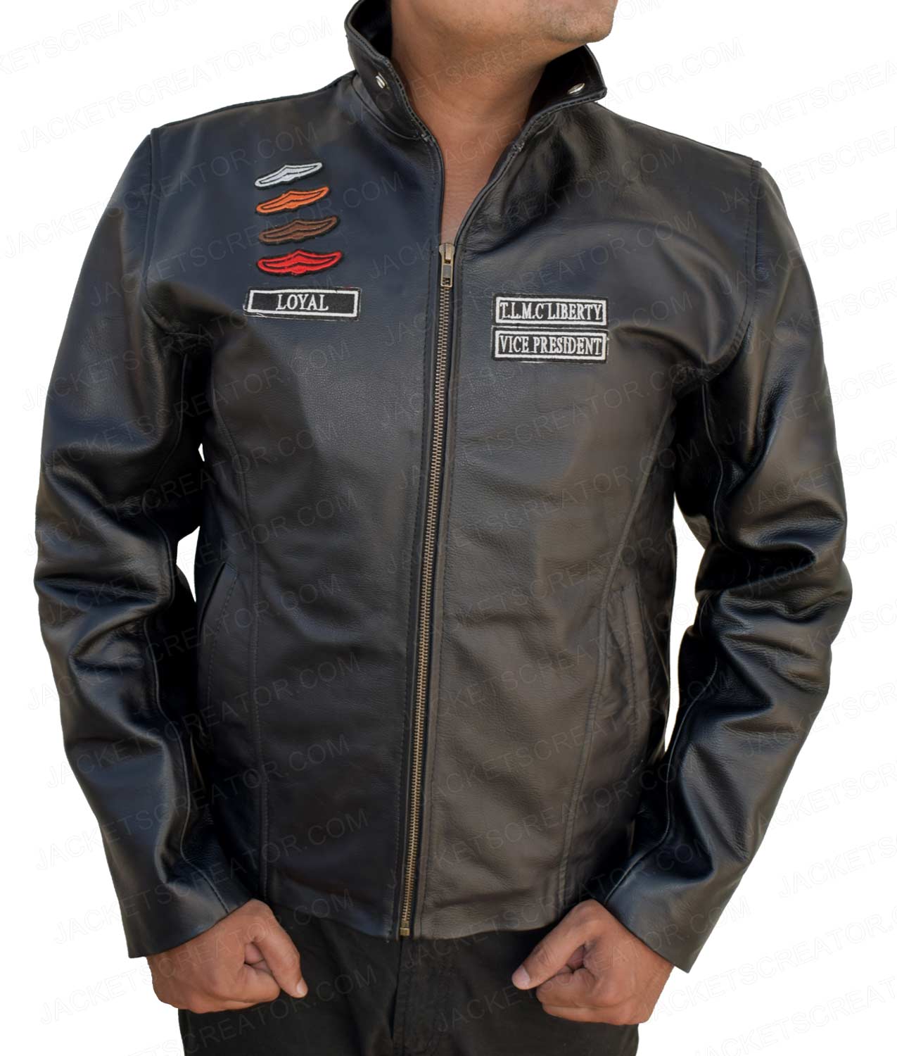 The Lost Mc Johnny Klebitz Motorcycle Leather Jacket - Image 1