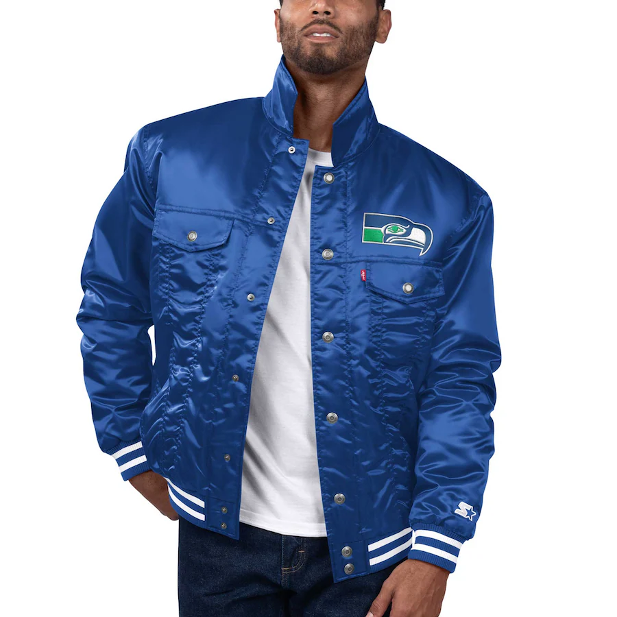 Levi's x Starter Seahawks Trucker Jacket - Image 1