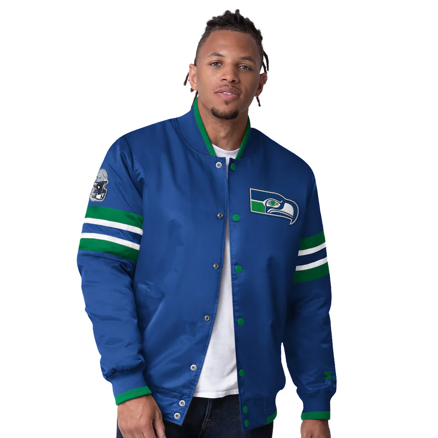 Starter Seattle Seahawks Varsity Jacket - Image 1