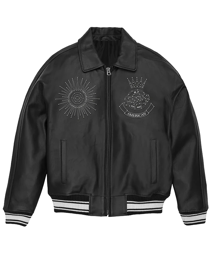 American Legend Light Rays Top-grain Leather Jacket | Trendy Leather Jackets American Legend Light Rays Top-grain Leather Jacket | Trendy Leather Jackets